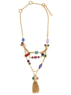 ✨ NEW CHLOE Pompoms bead-embellished necklace